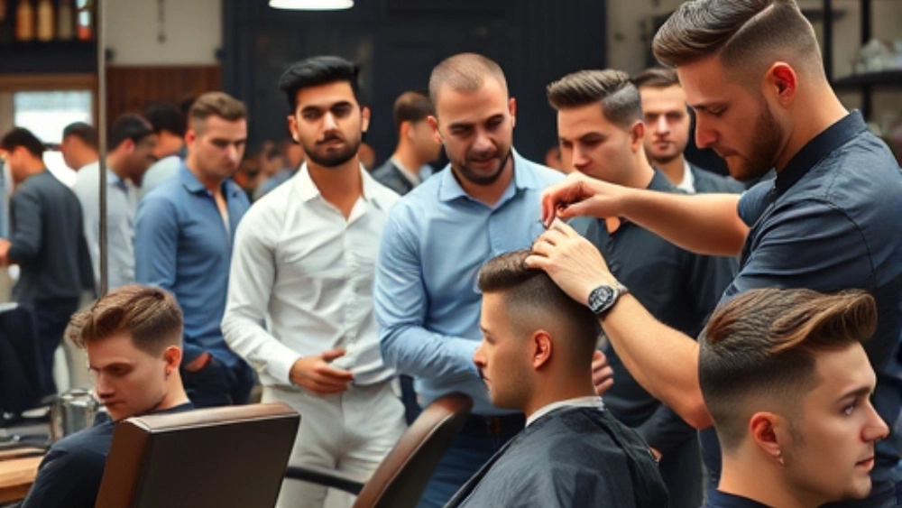 Mohammedia Men's Hair Short Training