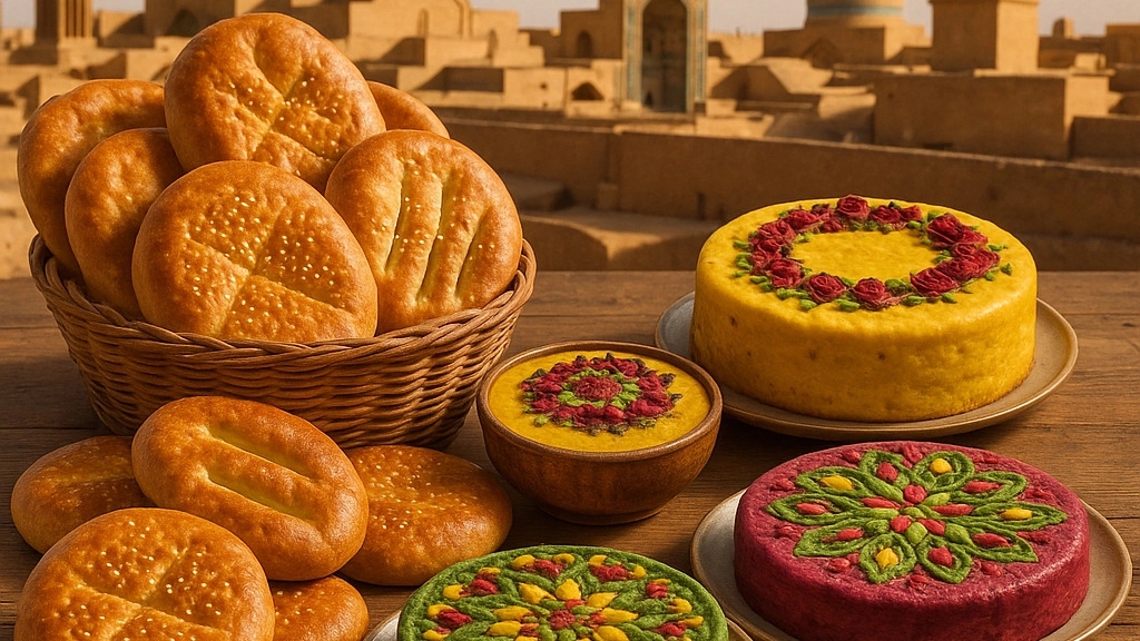 Sweet Foundation Shop, Production of Cakes and Breads in Yazd