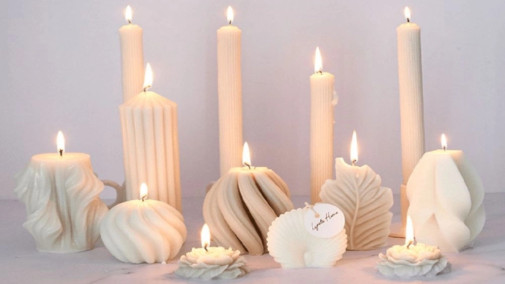Lady candle, production and order of all kinds of candles and artificial stone in Urmia