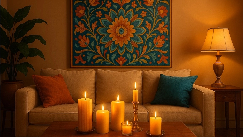 Guide to buy decorative boards and decorative candles from Shadina production in Tehran
