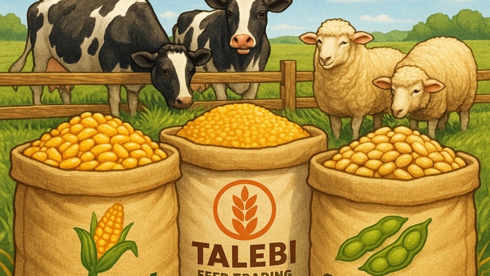 Supply of quality livestock, corn and soybeans from Taleb Trading