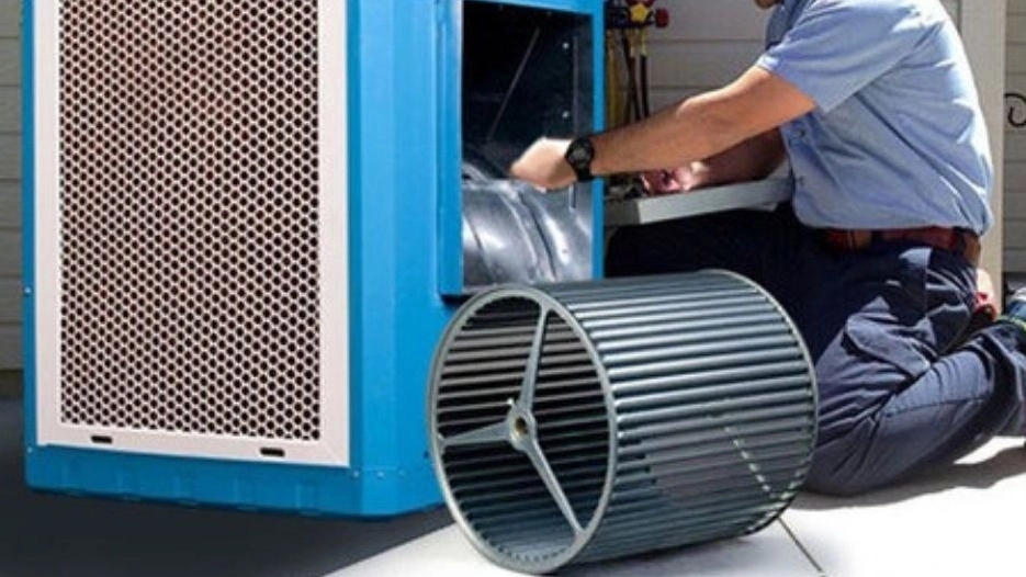 Why is it important to repair the water cooler in the heat season?