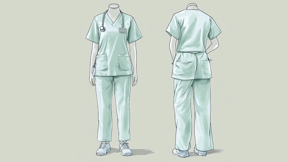 Sale of nursing and surgical scrubs in Isfahan