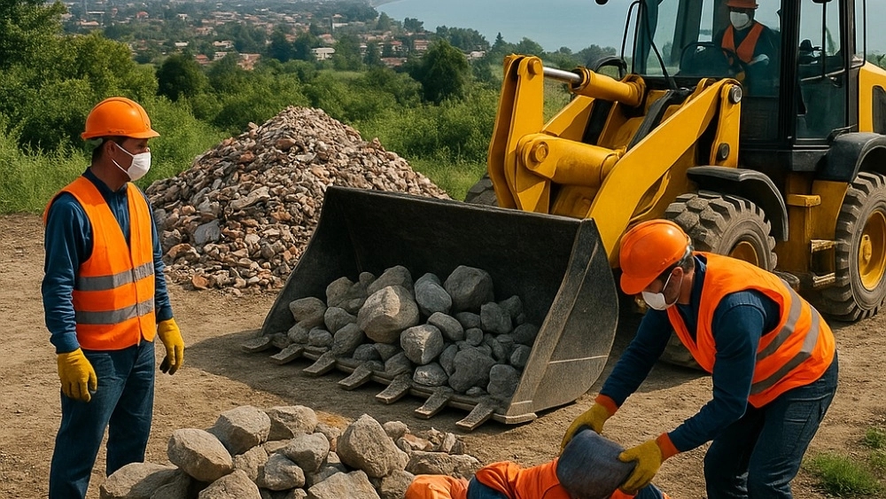 The best methods of moving and draining stone and rubbish in Ramsar