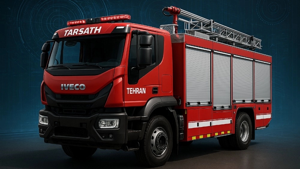 Design and manufacture of advanced firefighting cars in Tehran; Symbolic Specialty