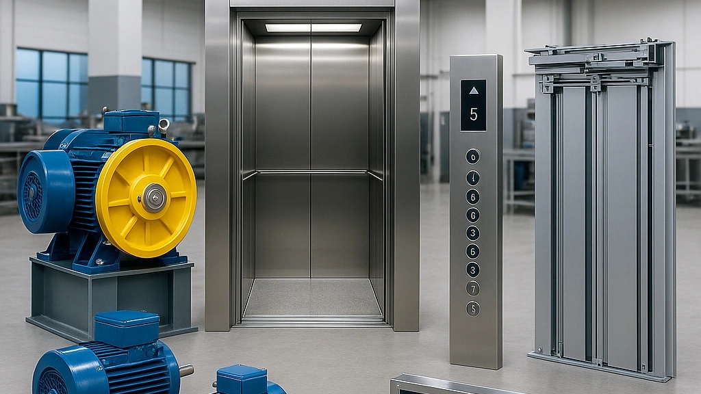 Production of elevator parts and supplies in Tehran