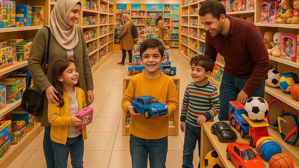 The best toy store in Tabriz, with the introduction of the baby gaming store