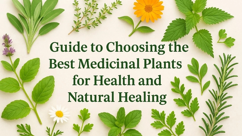 Guide to select the best medicinal herbs for health and treatment
