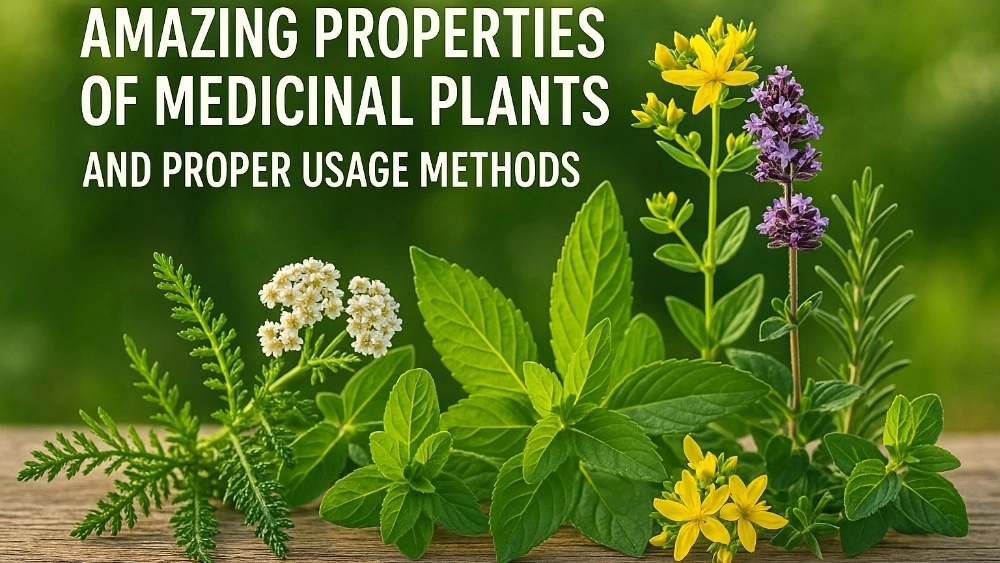 Amazing properties of medicinal plants and methods of proper use of them