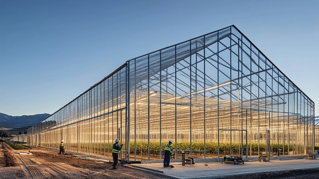 Advice, design and construction of advanced greenhouses in Mazandaran