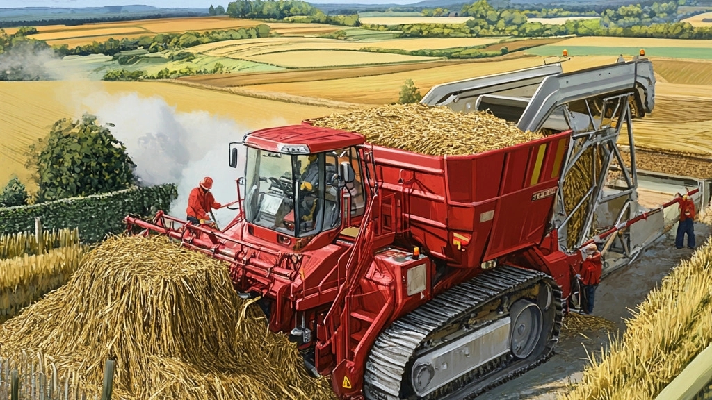 Manufacture of advanced agricultural machinery in Tehran