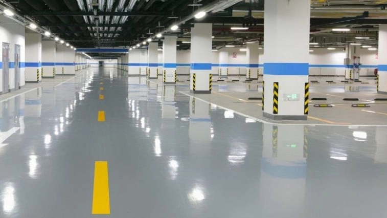 Rosa Hard Concrete, Sale and Implementation of Polyurethane Industrial Epoxy Flooring in Tehran