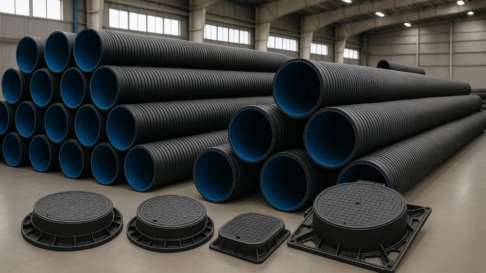 Industry Waterfall: The Top Manufacturer of Polyethylene Pipes and Manhol Valve (Polymer and Cast Cast) in Tehran