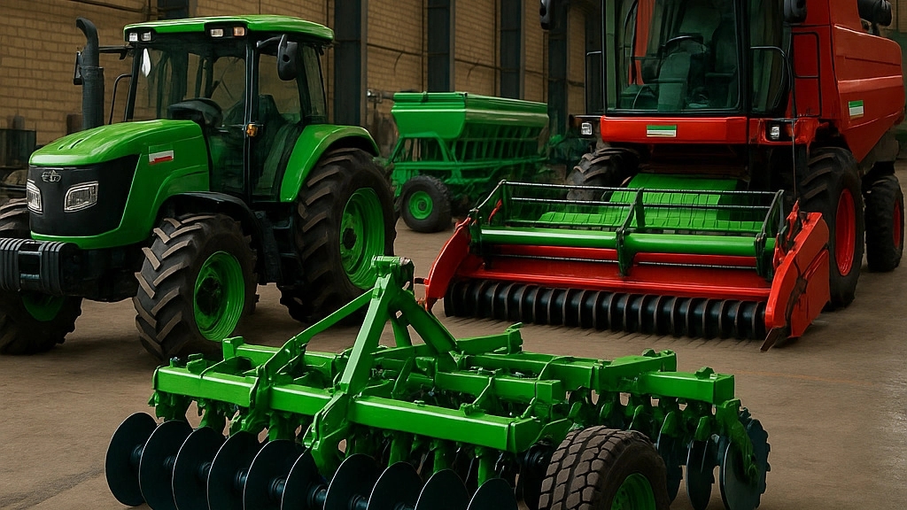 The best agricultural machinery in Iran; Amol Industry Products