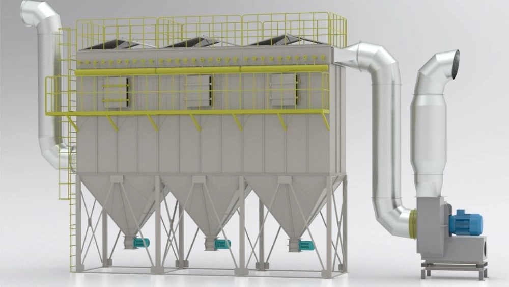 Construction and implementation of industrial dust