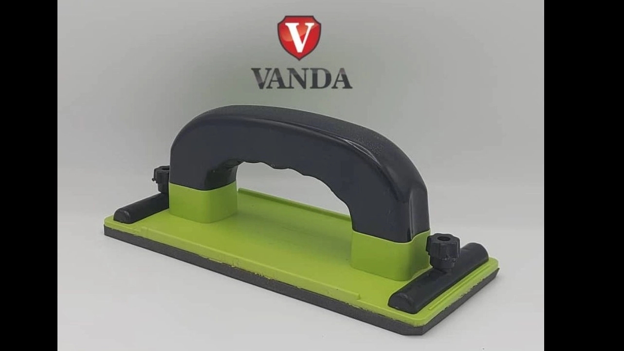 Use of fixed sandpaper