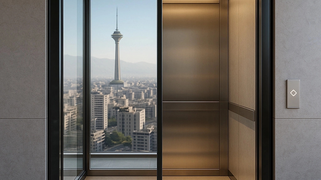 Buy Elevator Glass Frame in Tehran