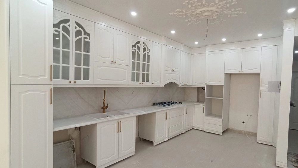 White wood industry, specialized design and implementation of cabinets in Meybod