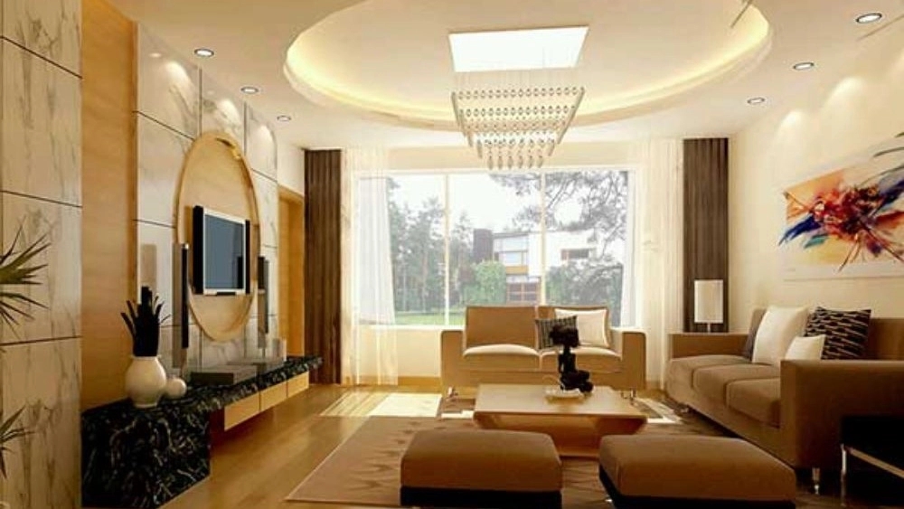 Marivan Decoration, False Ceiling of PVC Wallpaper in Kurdistan