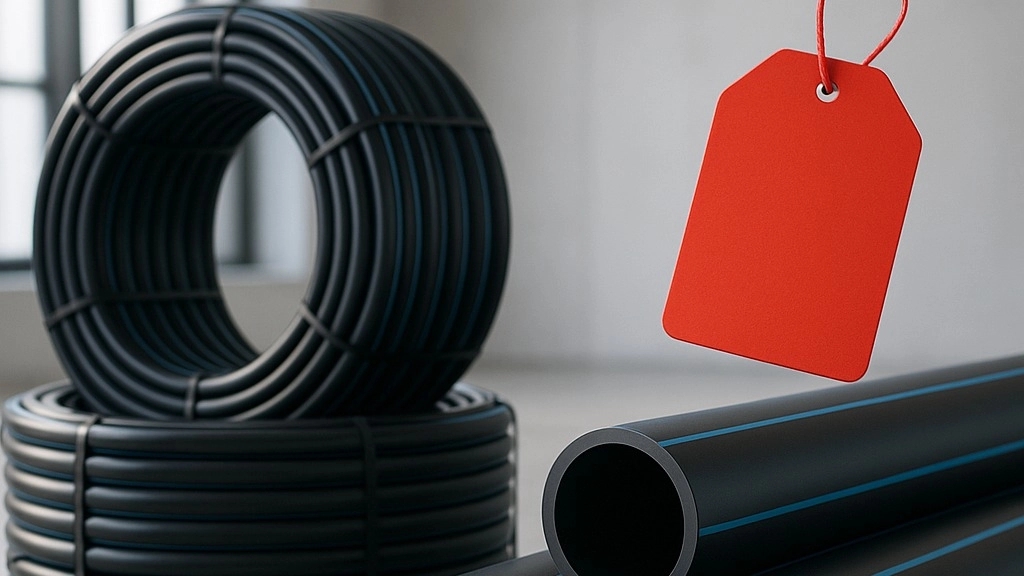 Special sale of polyethylene pipe at exceptional price