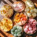 Tattoli drying, manufacturer of dried ice cream and dried fruits in Qom