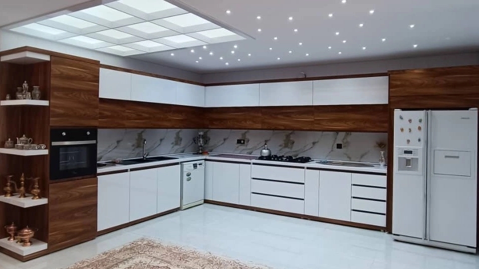 Agate interior decoration, MDF and TV Wall Industry Design in Mazandaran