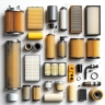 Fuka Filter Modern, Manufacturer of Road Construction and Compressor Filter in Tehran