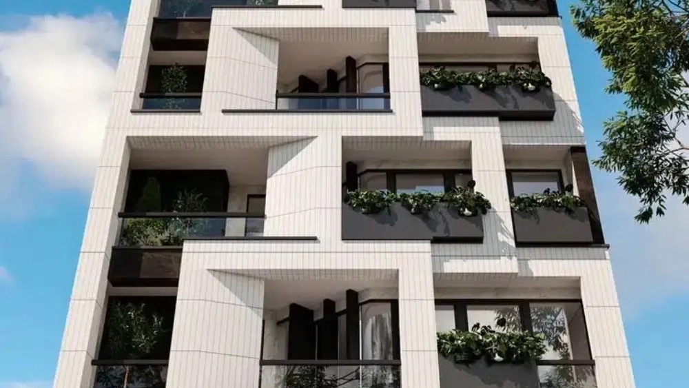 Naghiglpa, Design and Implementation of Modern English Classic Facade in Isfahan