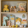Rain, Wooden Toy Sale Stand Baby Panel in Rasht