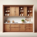 Mita Wood Company, Cabinet Design and Wall Wardrobe in Kish