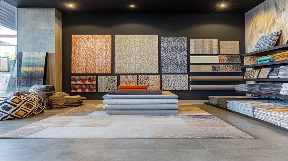 Arabic store, sale and implementation of poster and flooring wall paper in Mashhad