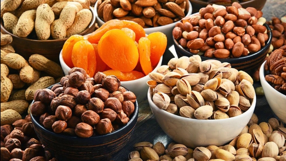 Azin Seed Shop, Sale of Almond Nuts in Kerman