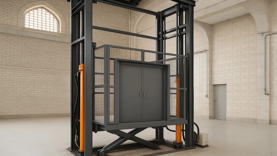 Hydraulic lift in Isfahan