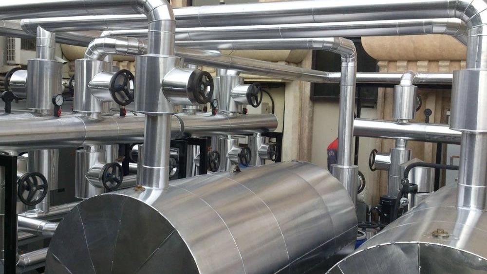 Samandari Facilities, Motor Insulation and Cold and Cold Pipe Air Channel in Mashhad