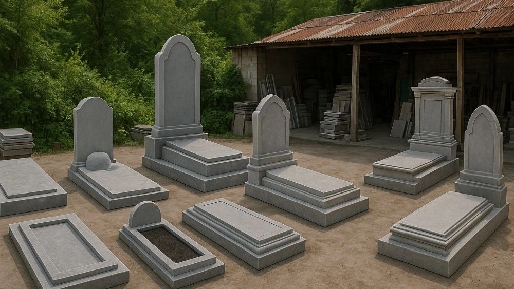 Ascension tombstone, sale and installation of tombstone in Mazandaran