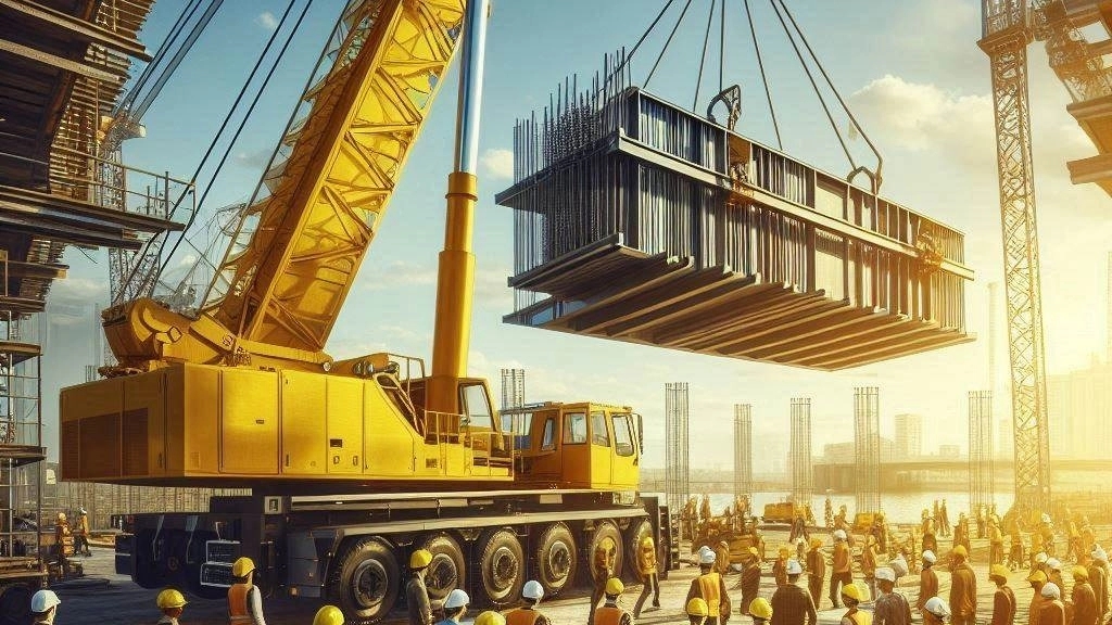 Types of Dry canvas crane in Tehran