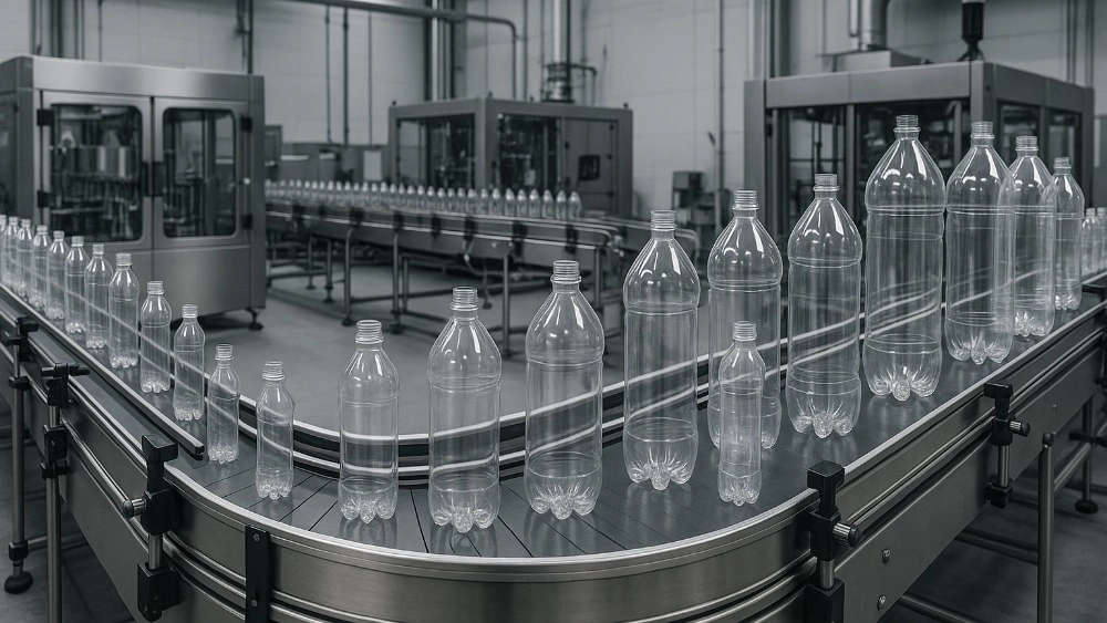 Production of different types of pet bottles in different sizes and volumes in Tehran with Azarport