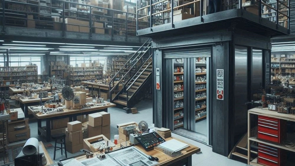 Aria Baran Innovation Company, Workshop Elevator Sales in Langrud Gilan