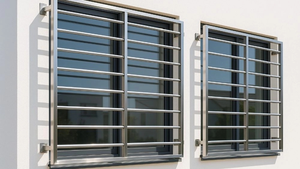 Stainless steel designers, sale and execution of protection and window fence in Rasht
