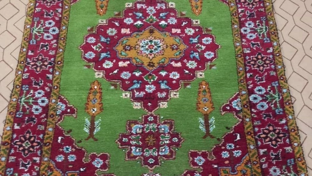 Price of handmade Turkmen carpet 2 meters