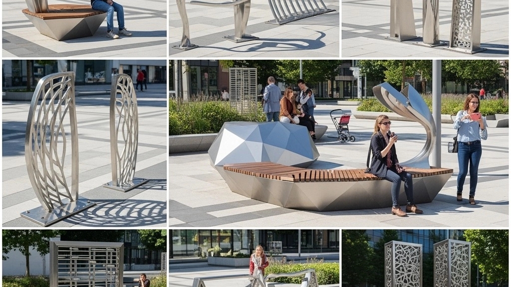 Specialized production and installation of urban metal elements by Sima Zazar Toos in Mashhad