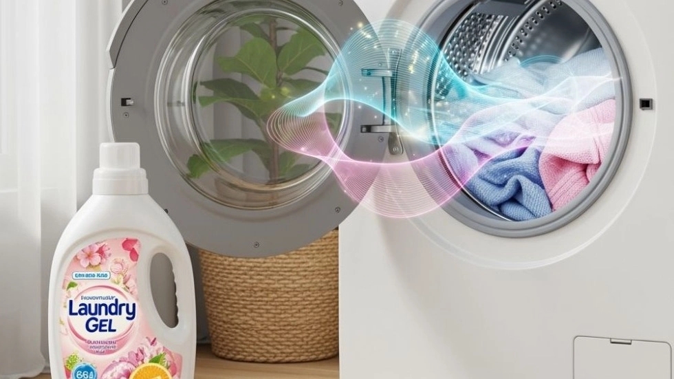 A pleasant scent in the washing machine gel: Impact on washing experience