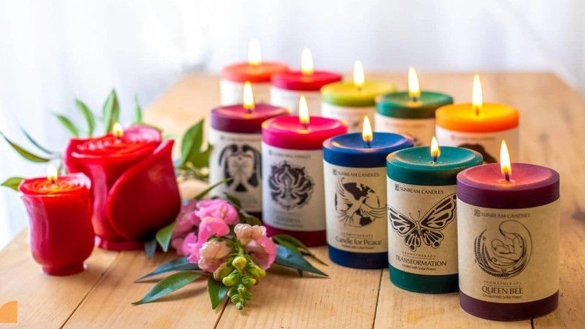 Production and sale of decorative and decorative candles in Kermanshah