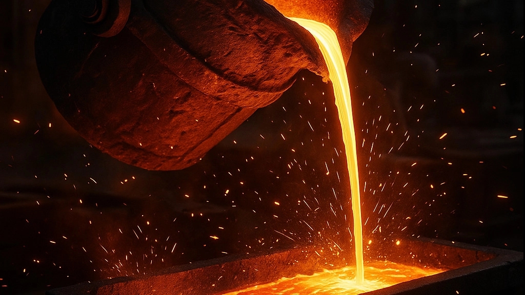 Melting and casting industries in Tehran