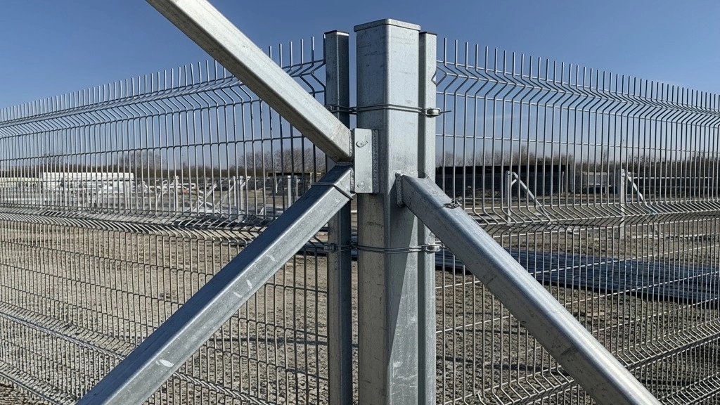 Specialized production of galvanized fence and fence with corner and pipe in Semnan