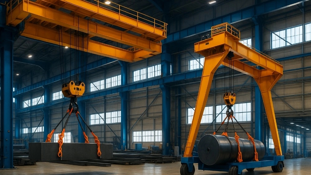 Benefits of using a crane and gate of Saha Crane