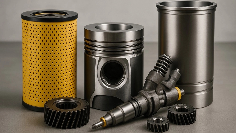 How to make the original spare parts of the Caterpillar engines from the car solution in Tehran?