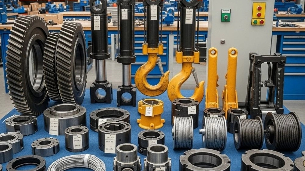 Purchase price of heavy crane spare parts