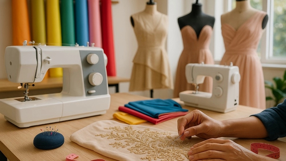 ۱۰ The advantage of sewing learning at Sepideh Chalus School