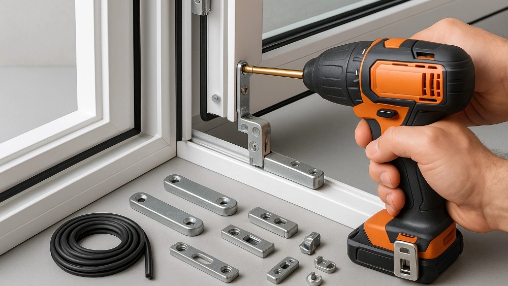 Caspian UPVC Replacement of Zamak and Guste Rubber in Rasht